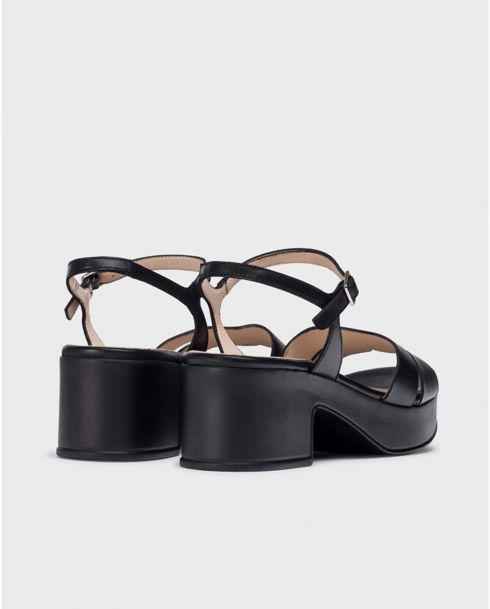 Wonders-Sandals-Black ELARA Sandal