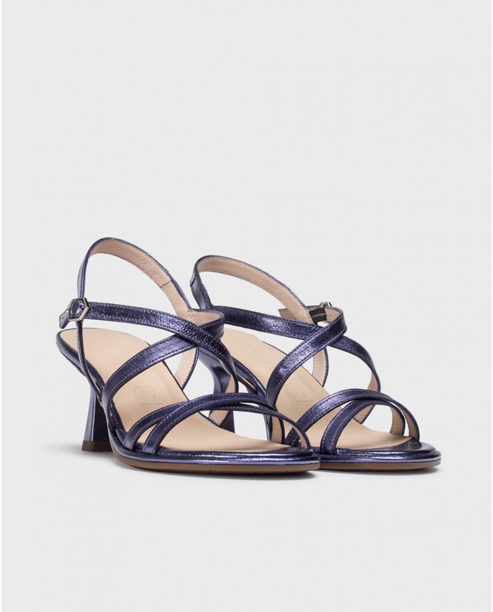 Wonders-Heels-Blue KAIA Sandal