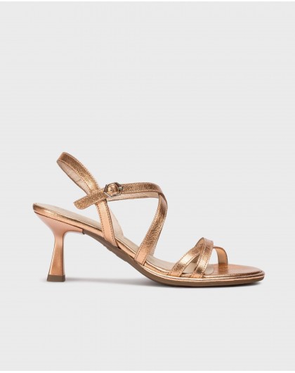 Wonders-Heels-Rose Gold KAIA Sandal