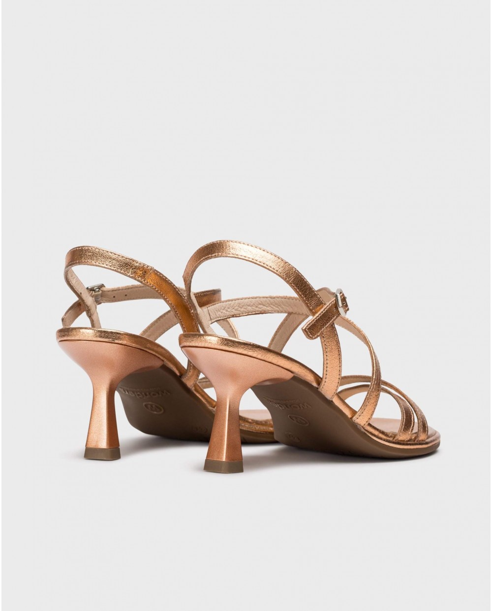 Wonders-Heels-Rose Gold KAIA Sandal