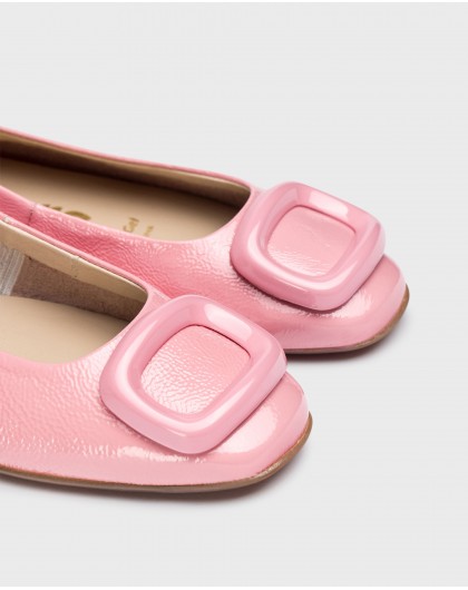 Pink BERNA Ballerinas