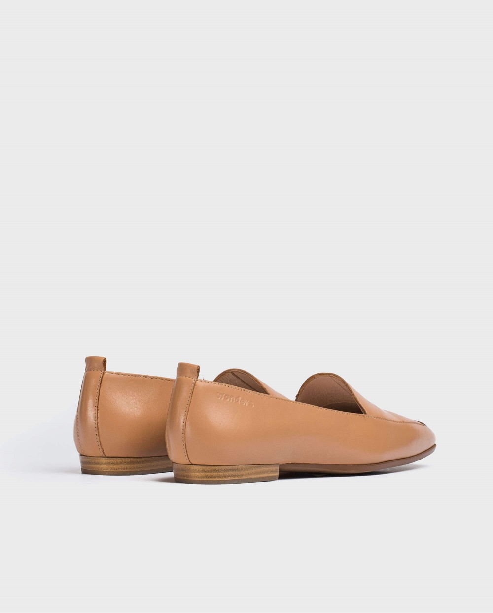Wonders-Flat Shoes-Flat leather shoe