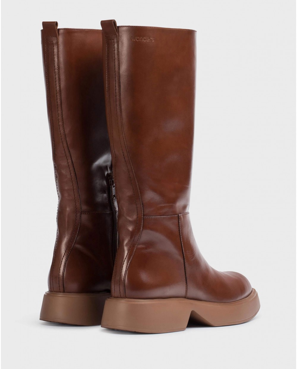 Wonders-Boots-Mid Brown Boot