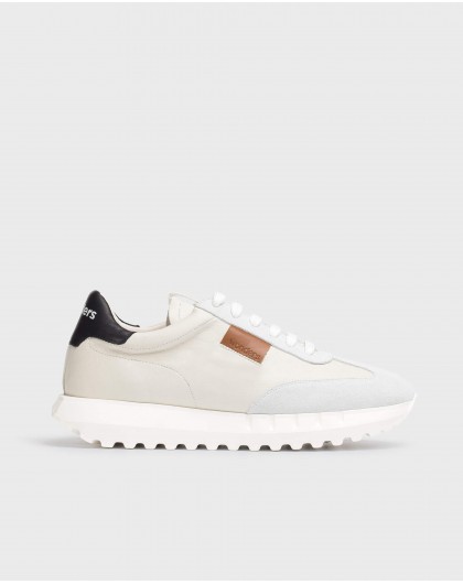 Wonders-Winter Outlet-Two-tone Leather Sneakers
