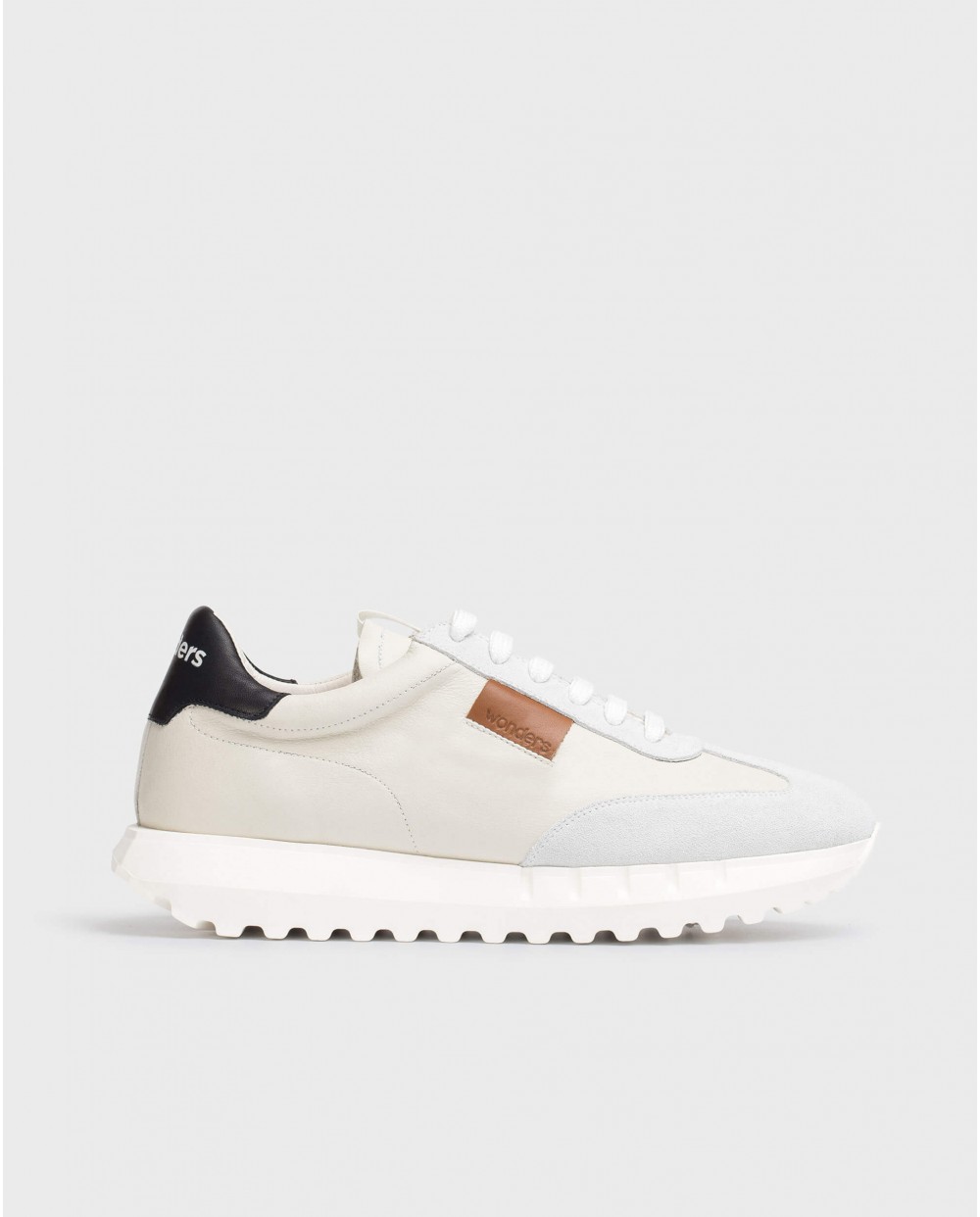 Wonders-Winter Outlet-Two-tone Leather Sneakers