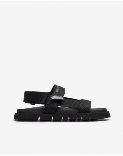 Wonders-Ready to wear-Black Velcro Sandal