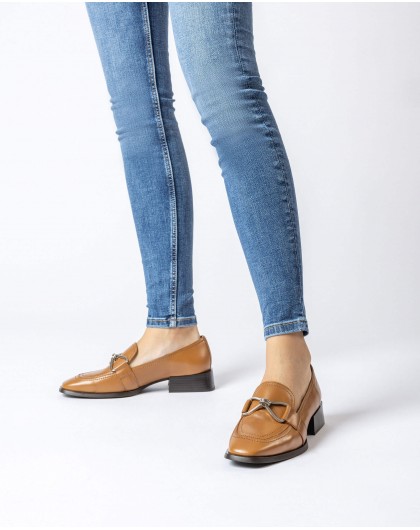Wonders-Flat Shoes-Camel Achi Ankle Boot