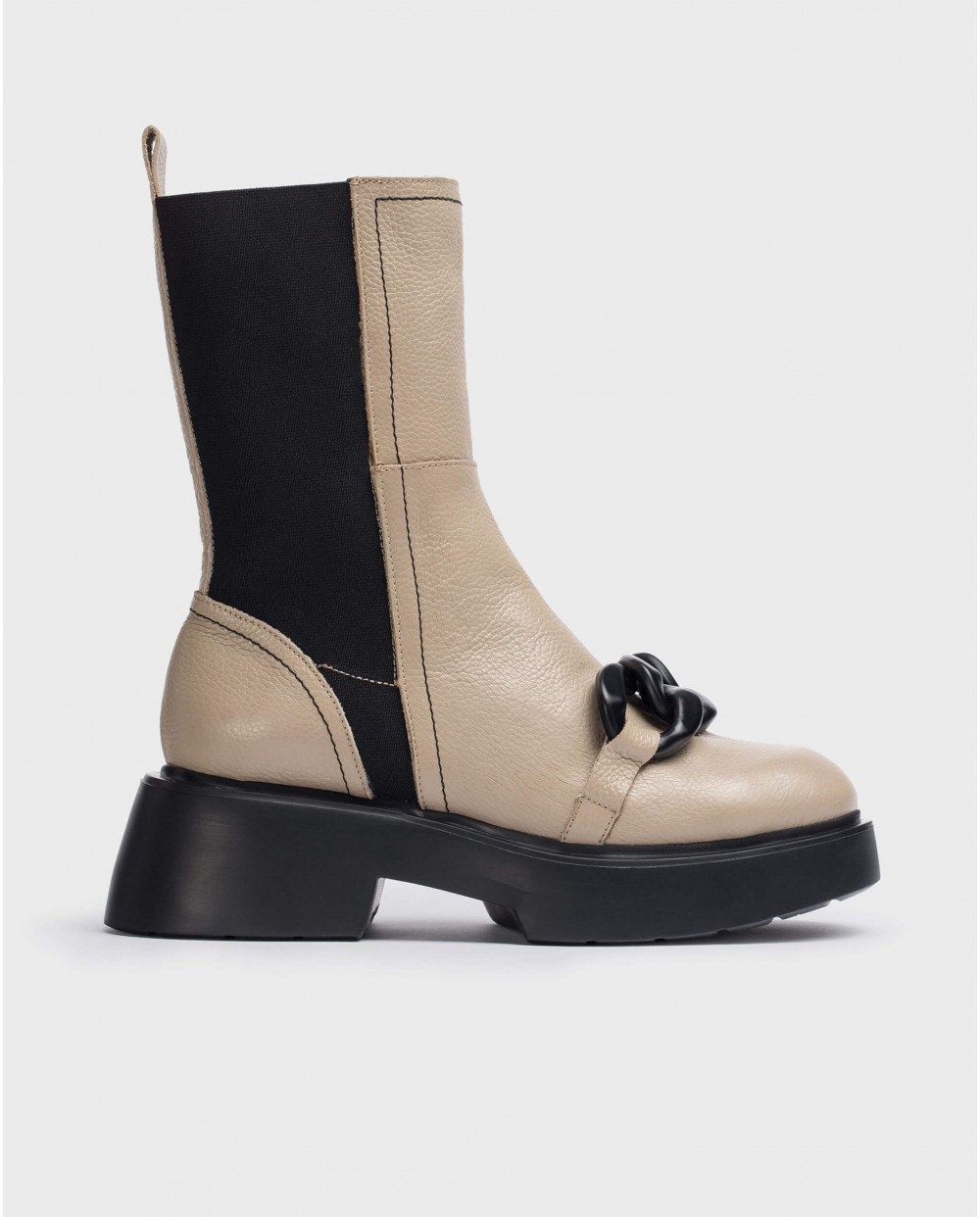 Wonders-Outlet-Brown Aiko Ankle Boot