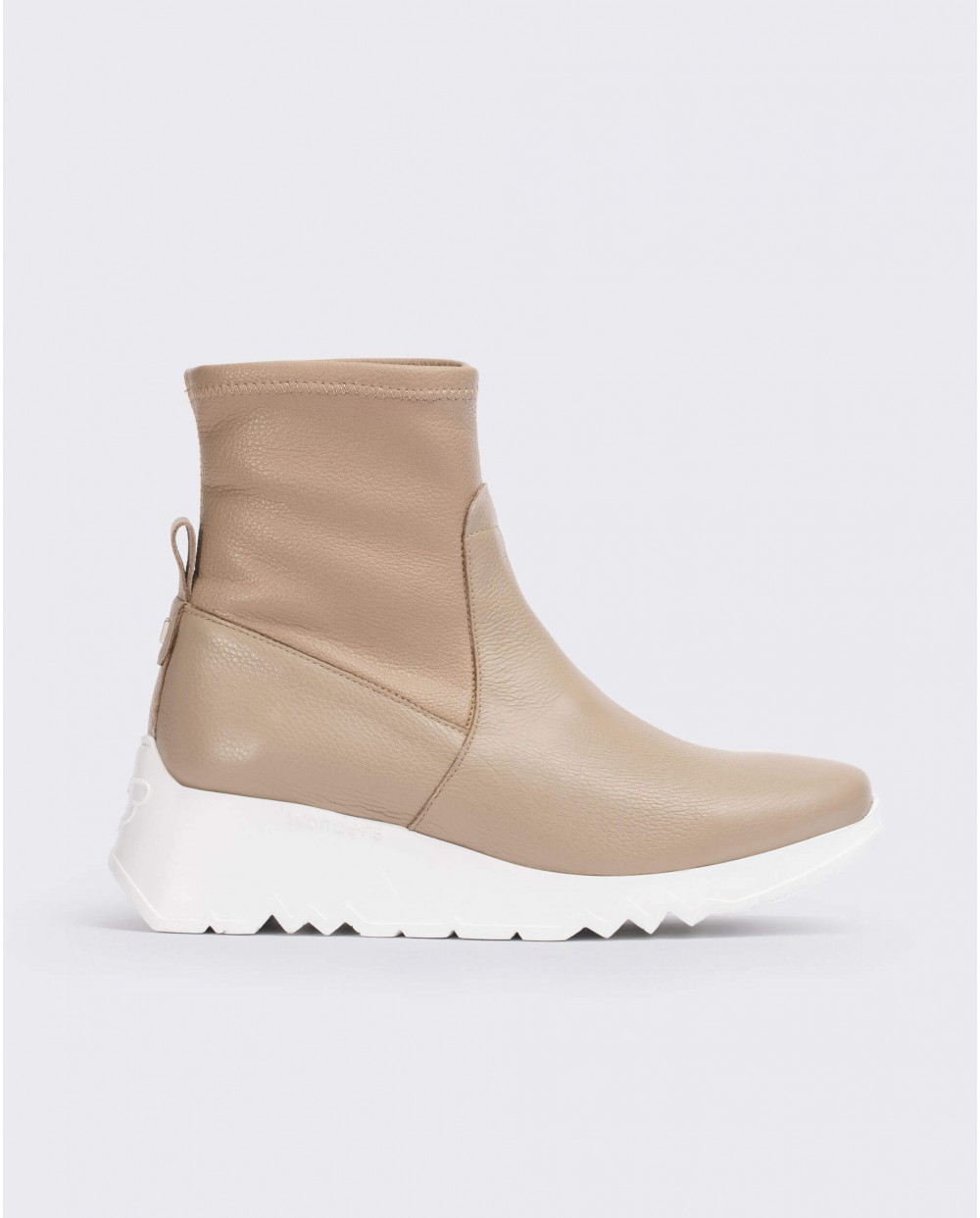 Wonders-Ankle Boots-Brown Tazu Ankle Boot