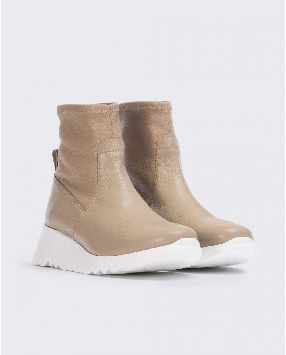 Wonders-Ankle Boots-Brown Tazu Ankle Boot
