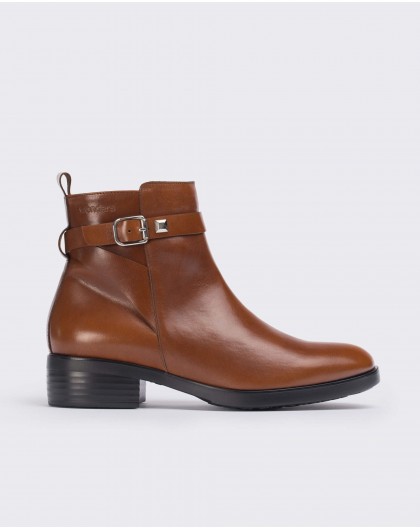Wonders-Ankle Boots-Cognac Dai Ankle Boot