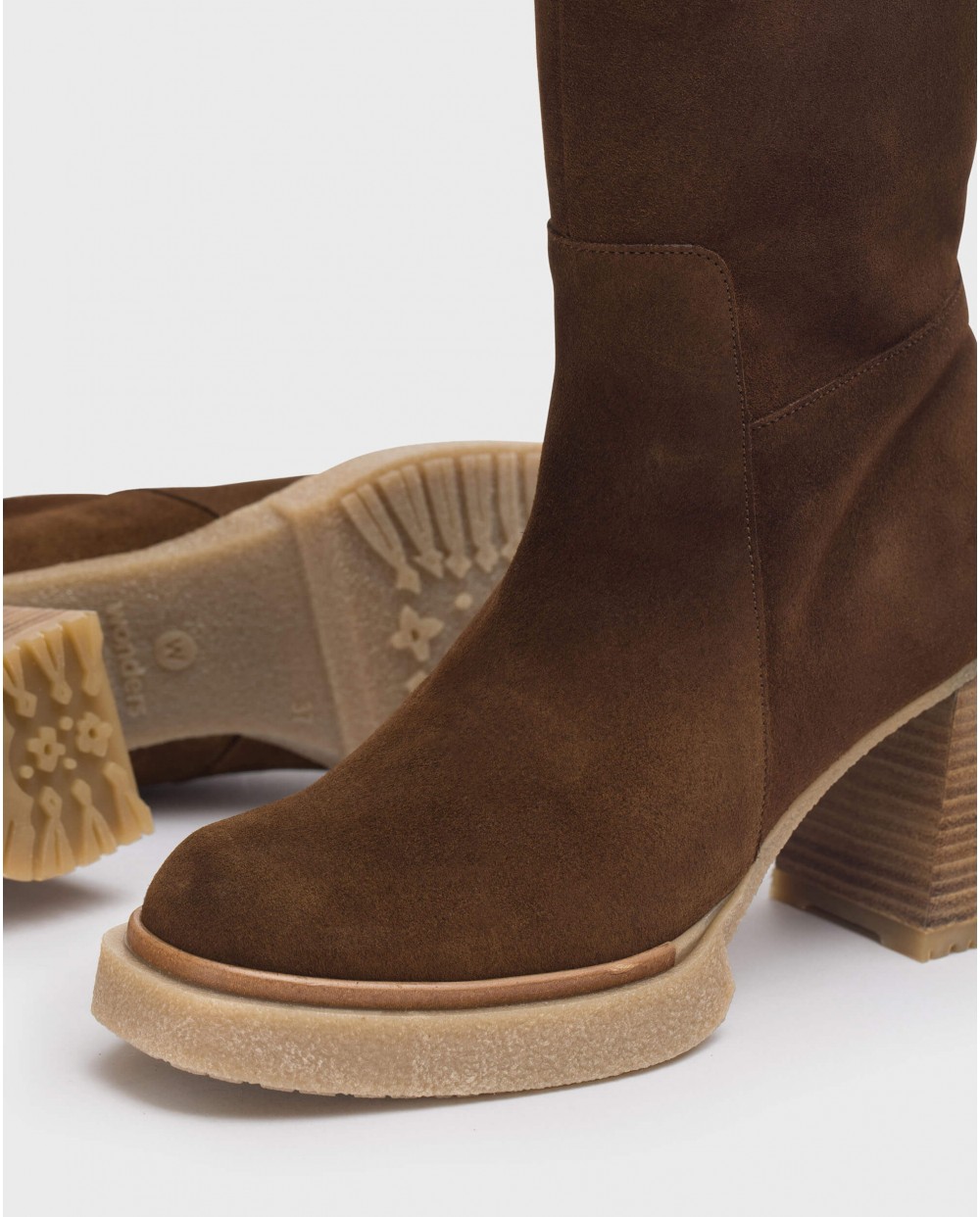 Wonders-Boots-Cappuccino Rosana Ankle Boot