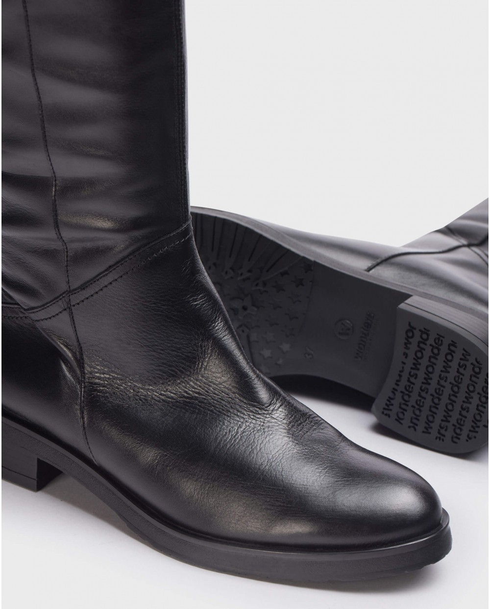Wonders-Boots-Black Luan boot