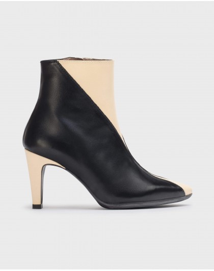 Wonders-Ankle Boots-Bicolor Wind ankle boot