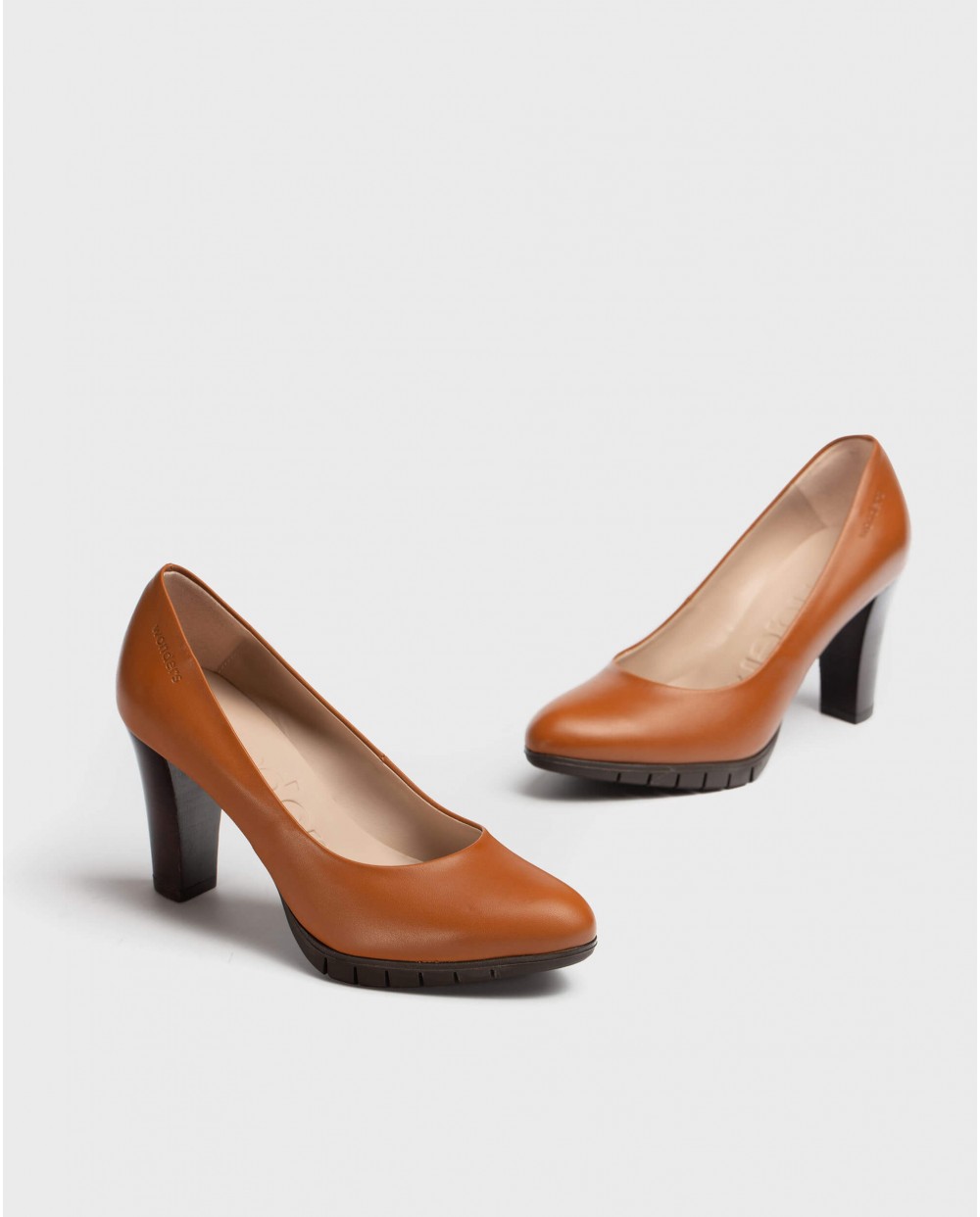 Wonders-Heels-Shoe Macy brown