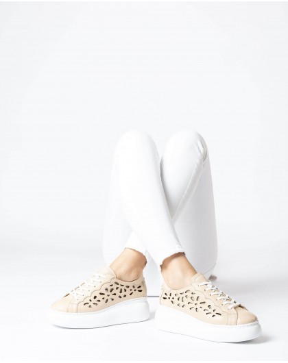 Wonders-Loafers-Natural Hole Sneaker