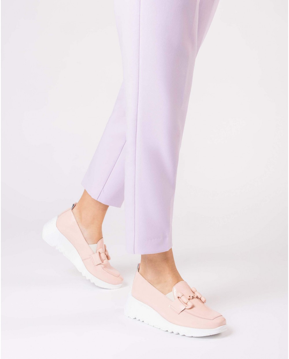 Wonders-Loafers-Pink Dance moccasin