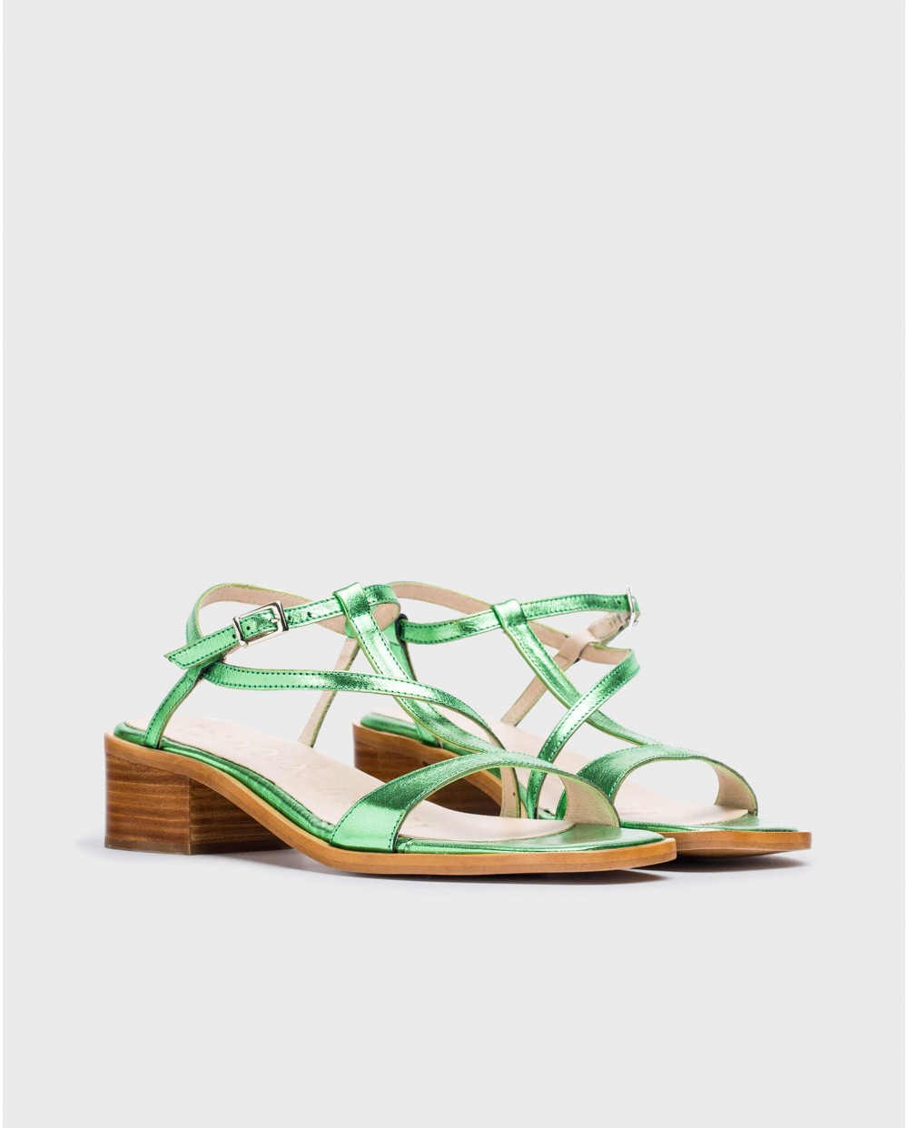 Wonders-Sandals-Green Mellic Aurora Sandal