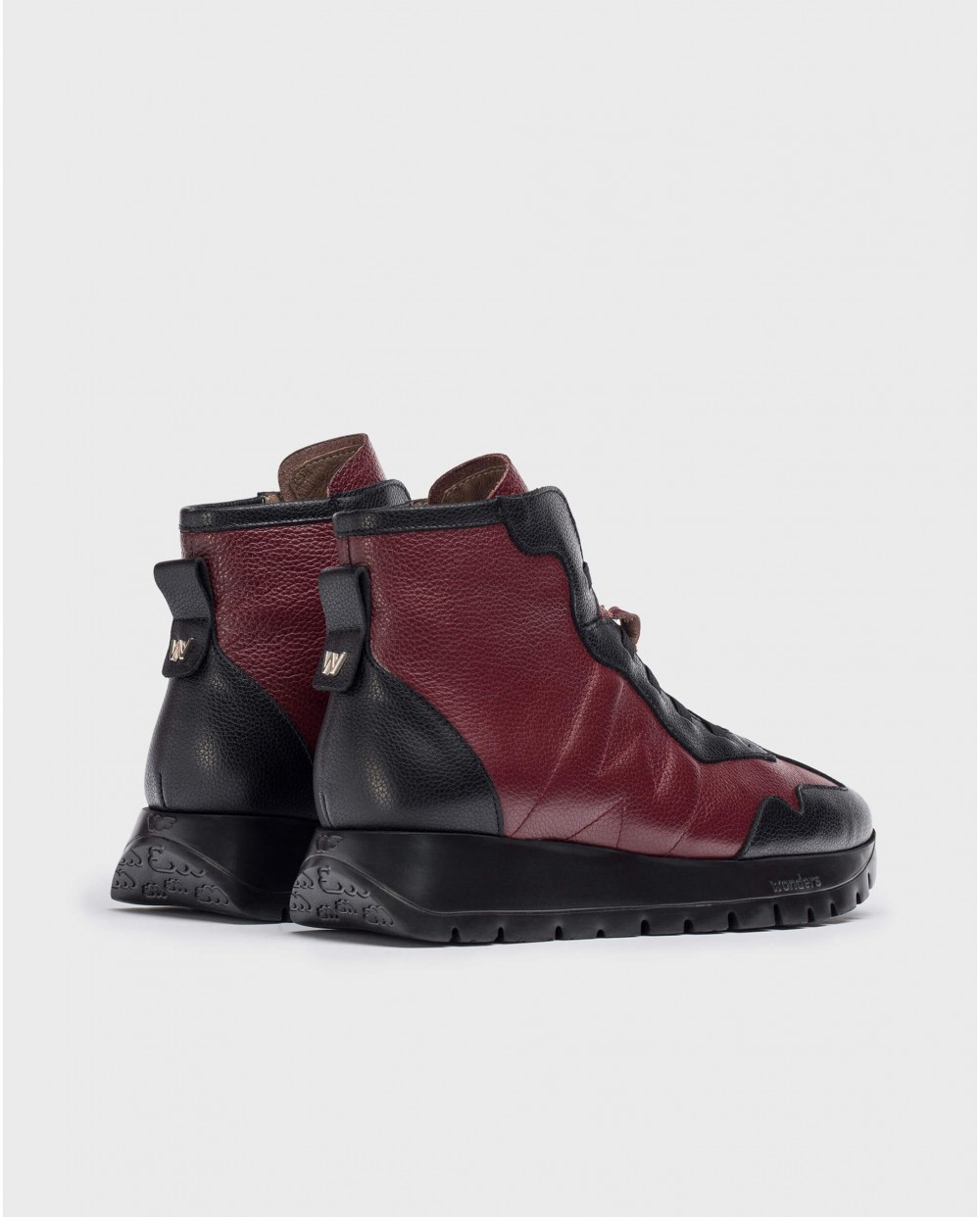 Wonders-Ankle Boots-England bordeaux ankle boot