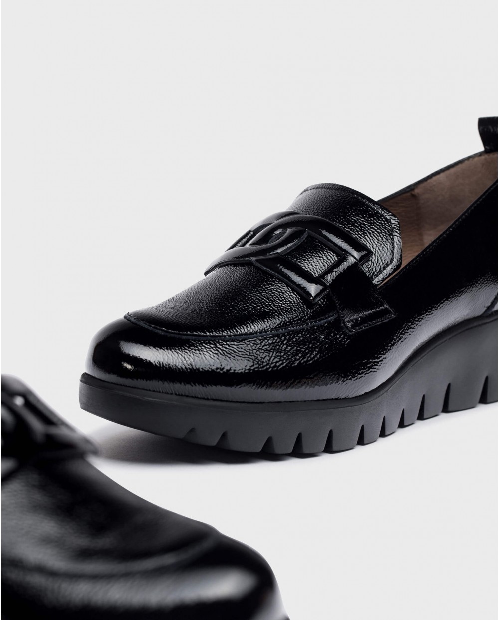 Wonders-Loafers and ballerines-Black RINGS moccasin
