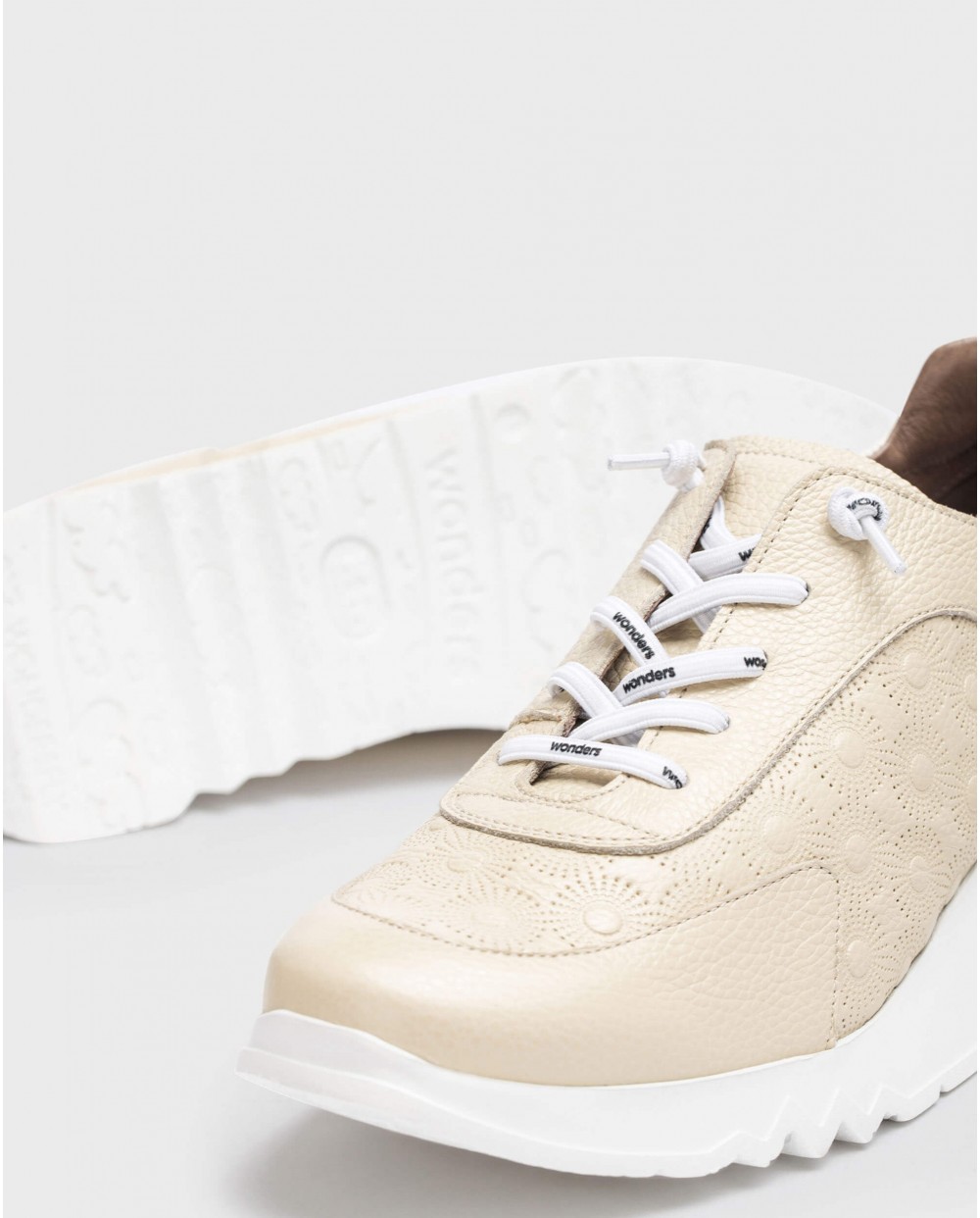 Wonders-Sneakers-Cream ELEVEN sneaker