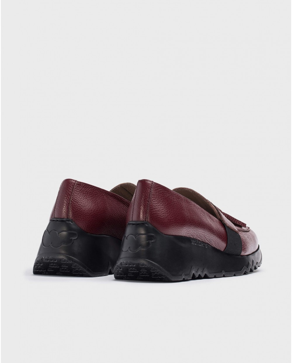 Wonders-Loafers and ballerines-Burgundy DANCE moccasin