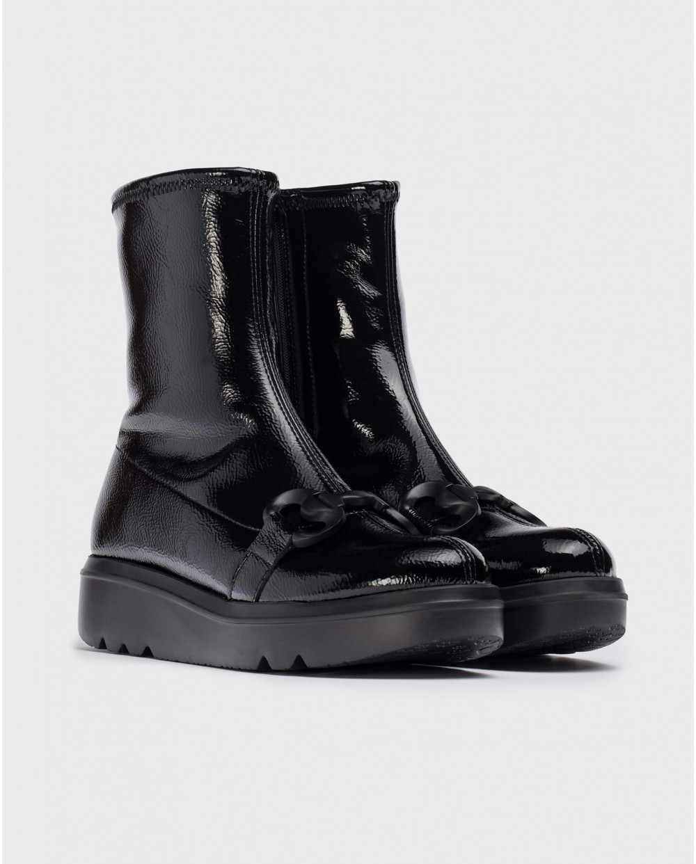 Wonders-Ankle Boots-Black CHICAGO ankle boot
