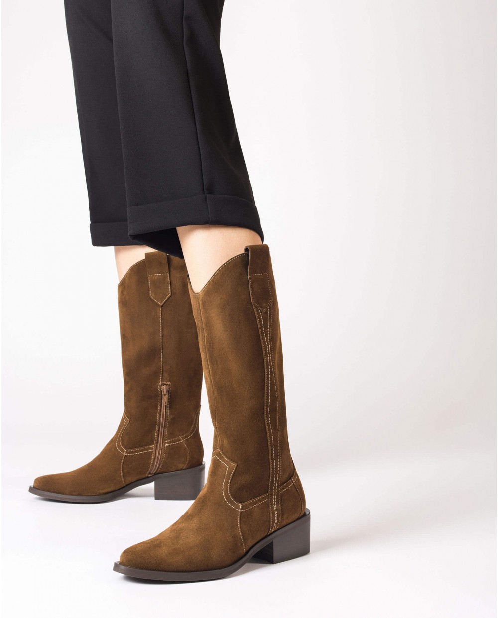 Wonders-Boots-Brown SANDRA boot