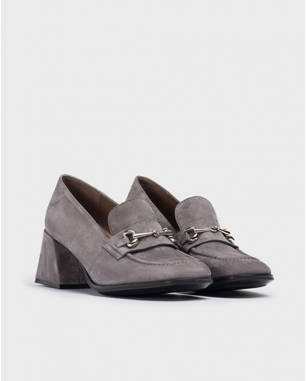 Wonders-Loafers and ballerines-Grey CELIA moccasin
