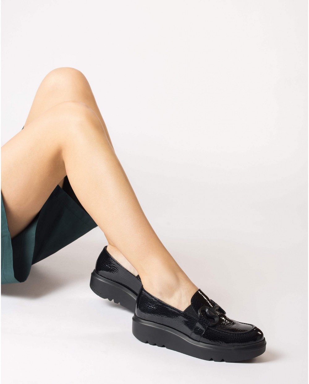 Wonders-Loafers and ballerines-Black MIRA moccasin