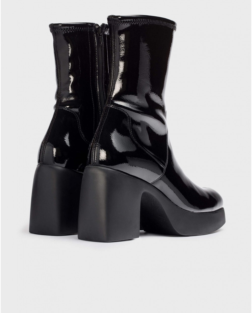 Wonders-Ankle Boots-Black ERIS ankle boot