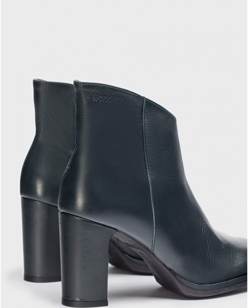 Wonders-Ankle Boots-Green OST ankle boot