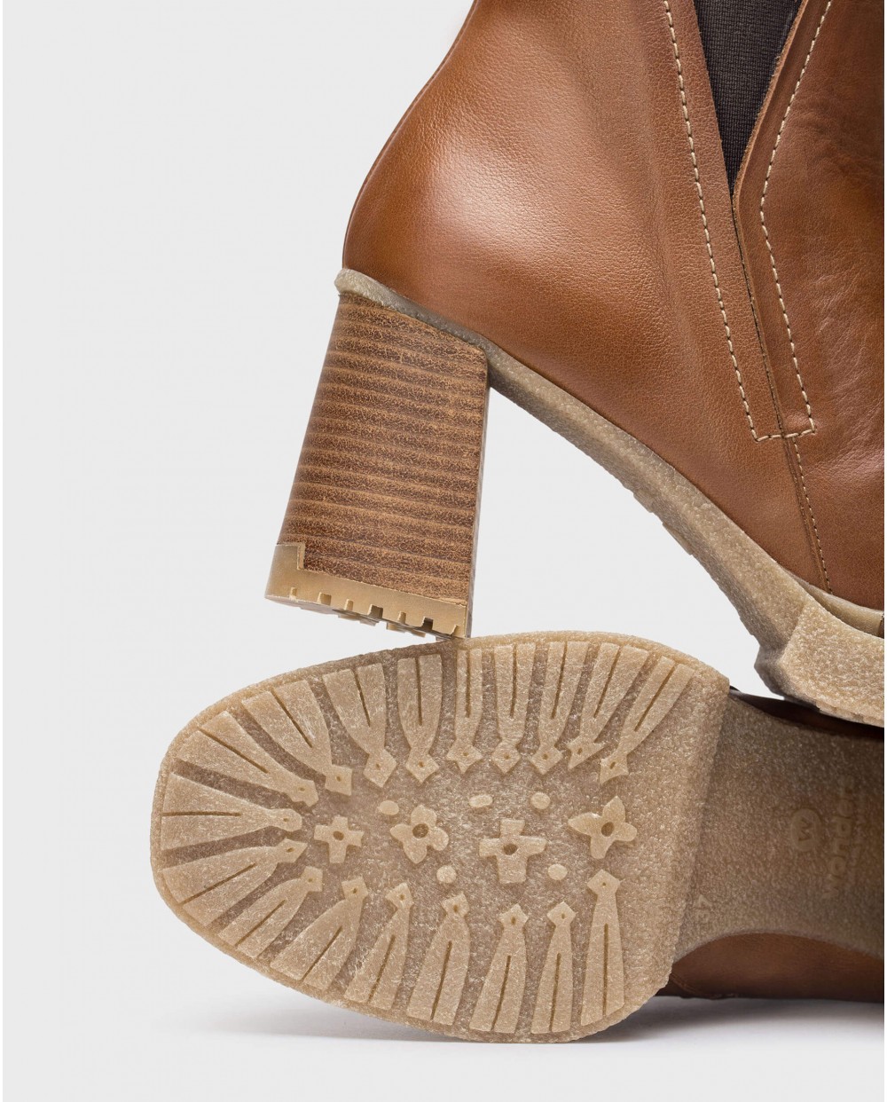 Wonders-Ankle Boots-Brown MIERA ankle boot
