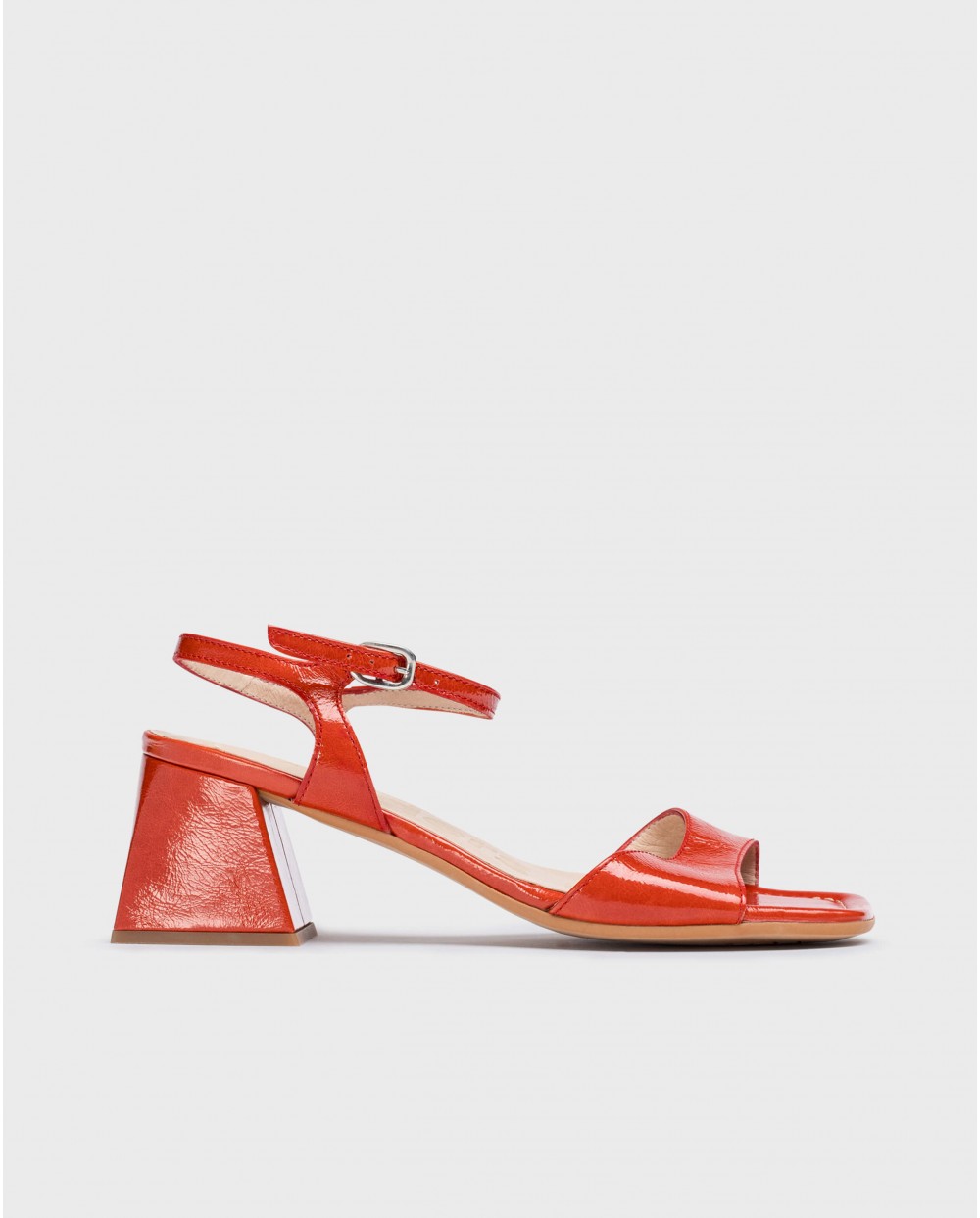 Wonders-Sandals-Red Isabel heeled sandals
