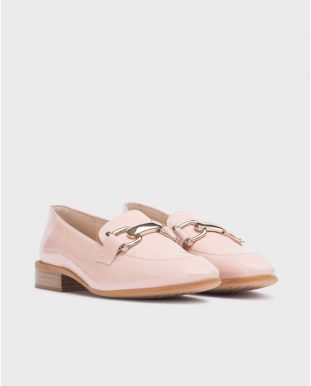 Wonders-Flat Shoes-Pink Ermes Moccasin