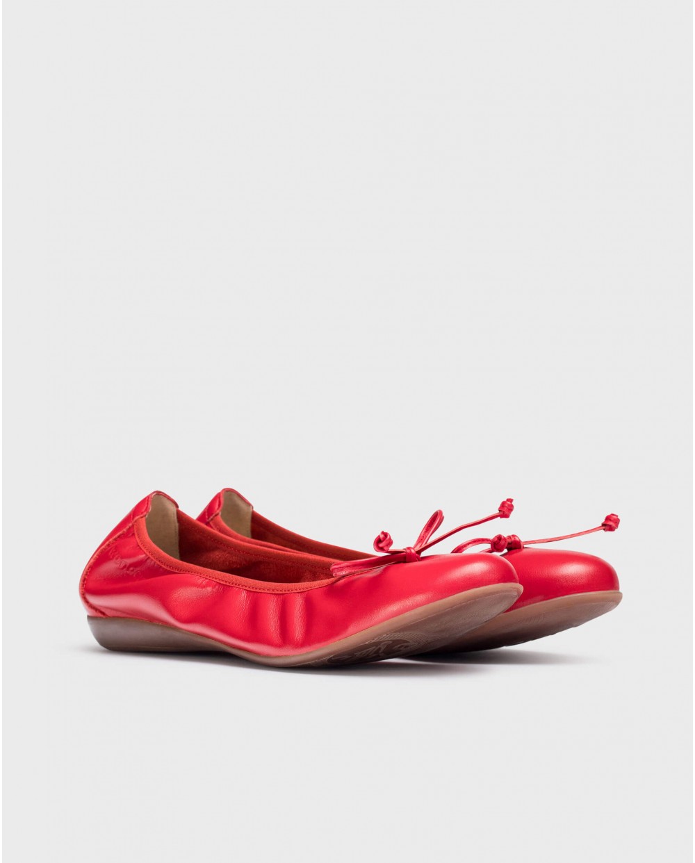 Wonders-Women shoes-Red BO Ballet pump