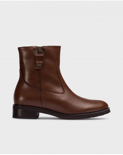 Wonders-Ankle Boots-Brown SAMANTHA ankle boots