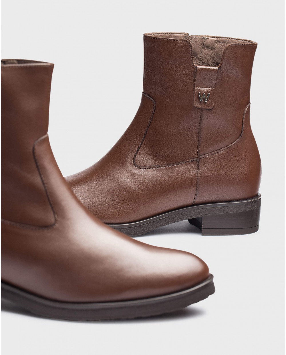 Wonders-Ankle Boots-Brown SAMANTHA ankle boots