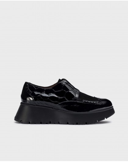 Wonders-Loafers-Black SALVA Loafers