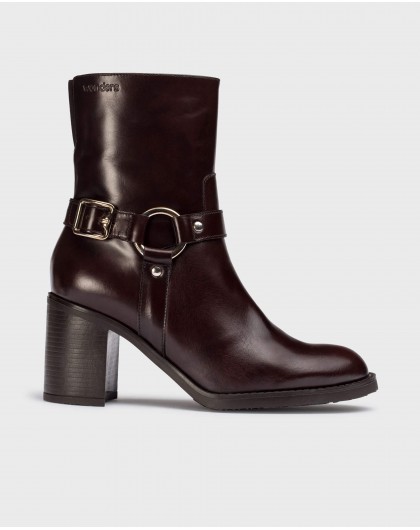 Wonders-Ankle Boots-Brown STAR Ankle Boots