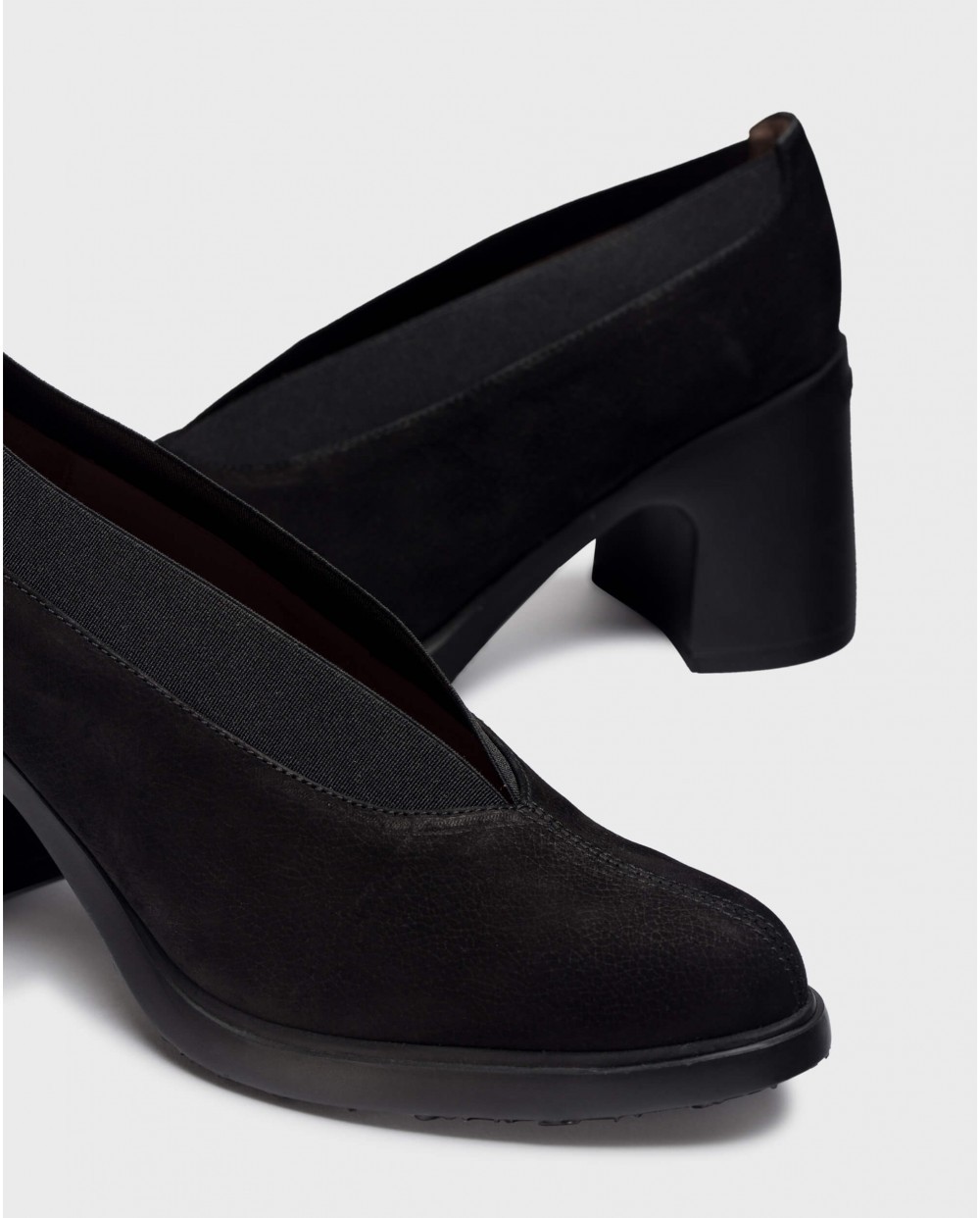 Wonders-Pre Fall 2024-Black DELICATE Shoe