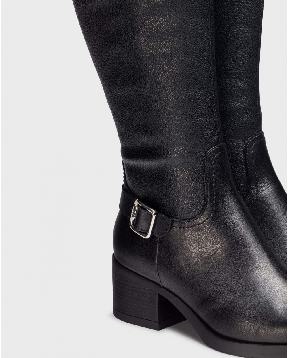 Wonders-Boots-Black VILAREAL boots