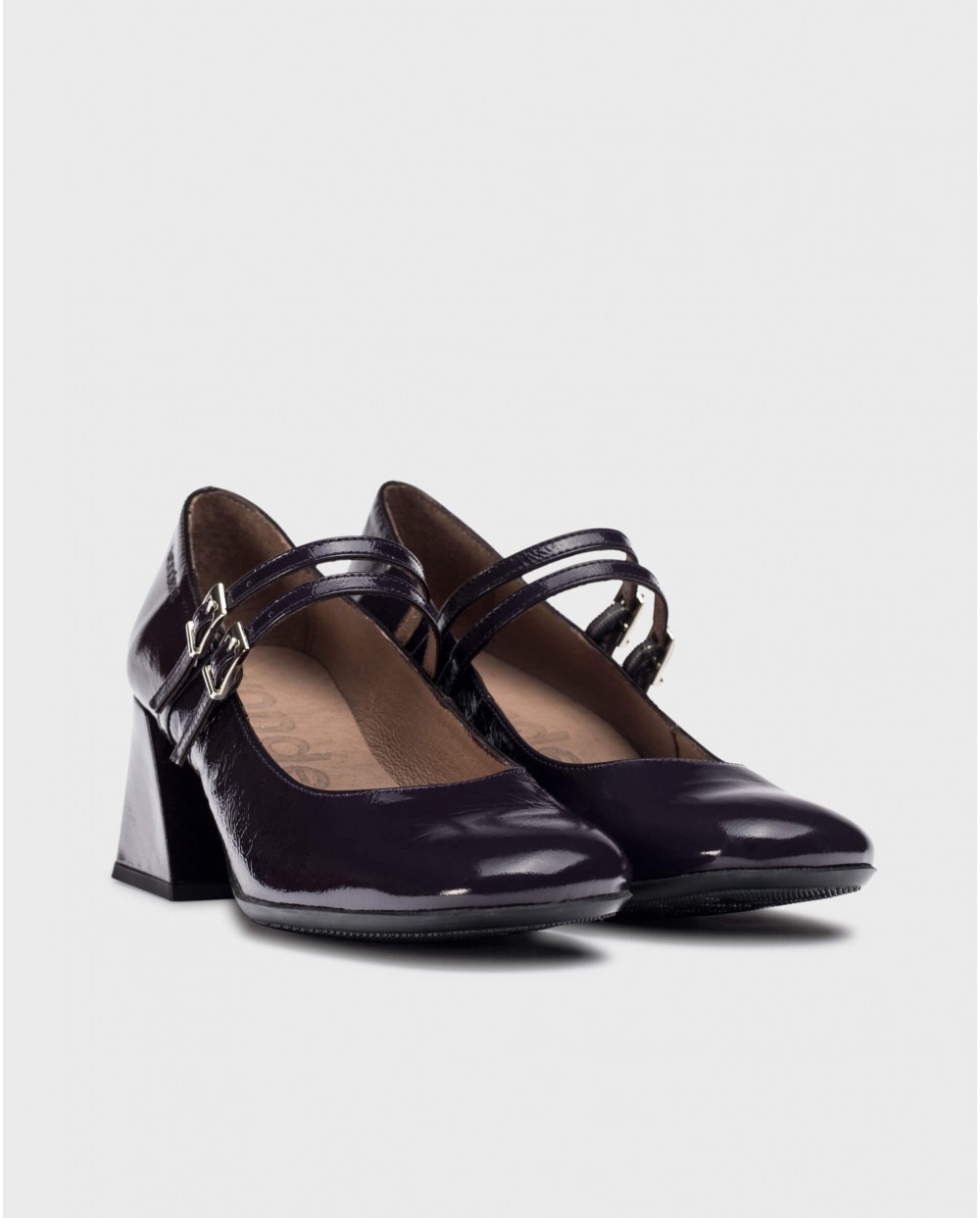 Wonders-Heels-Purple ELISTA Mary Janes