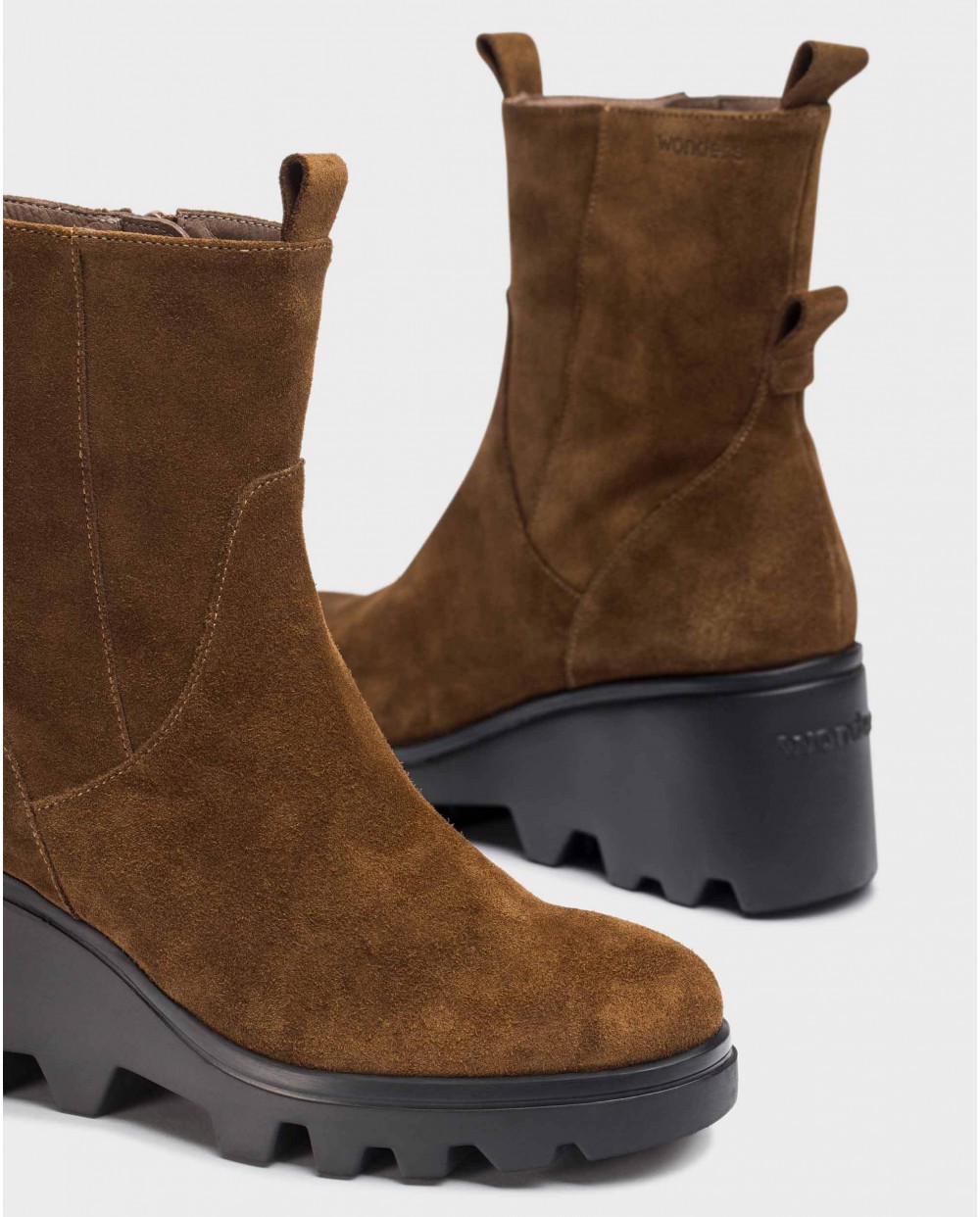 Wonders-Ankle Boots-Brown LEEDS ankle boots