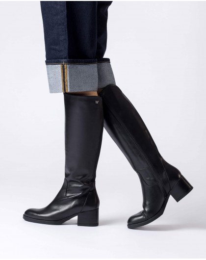 Wonders-Boots-Black MELISSA boots