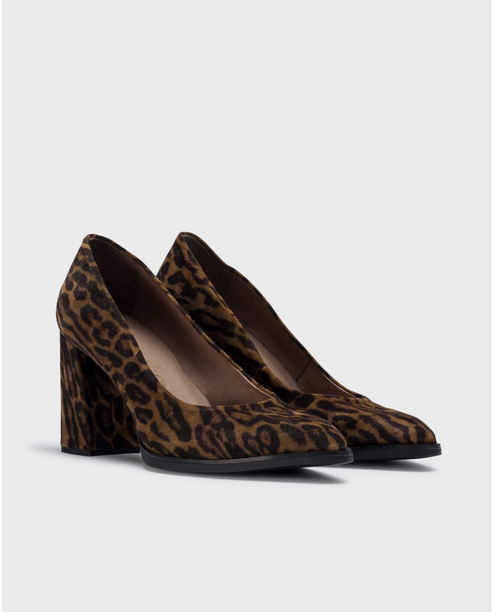 Wonders-Heels-Animal print ICONIC Shoe