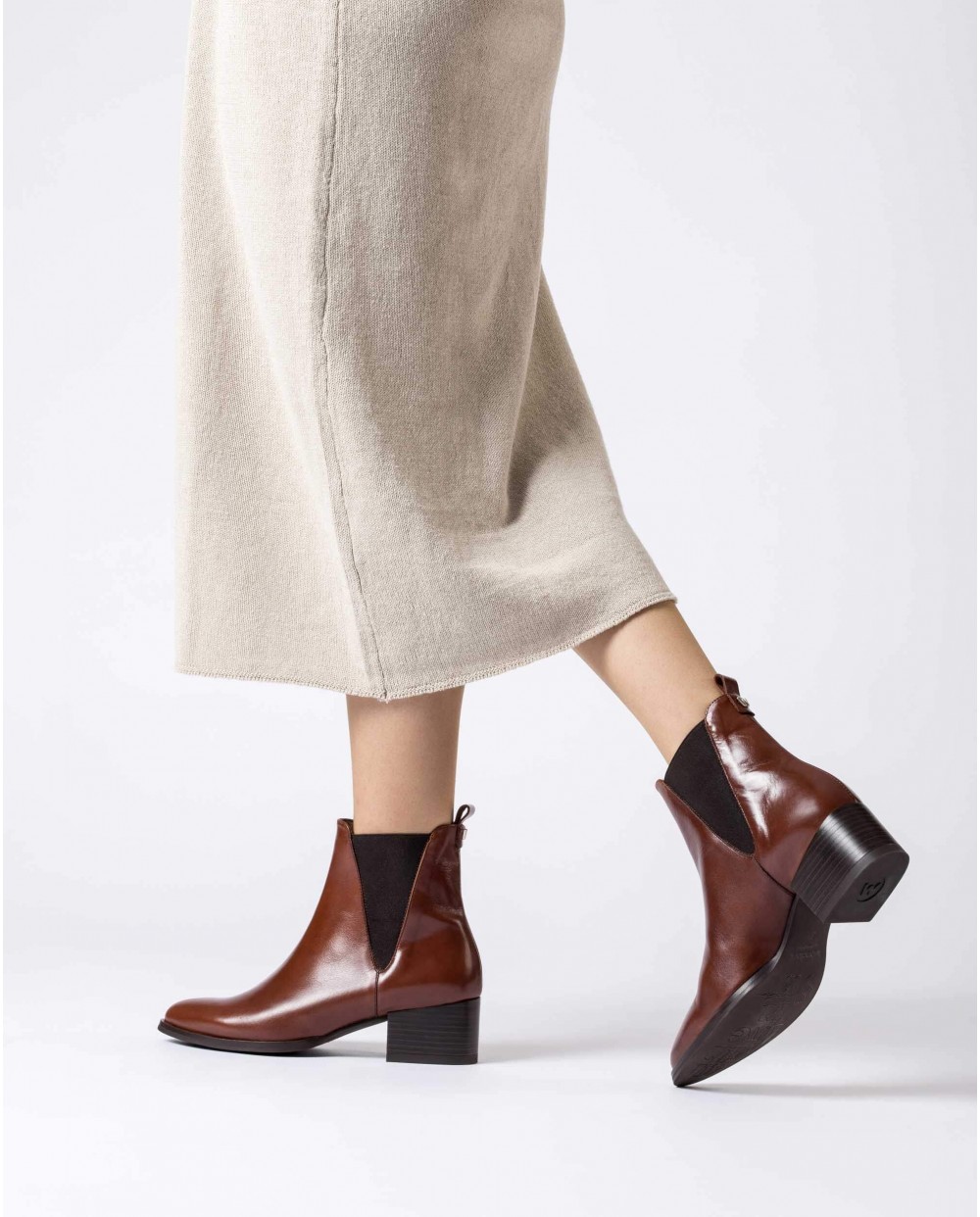 Wonders-Ankle Boots-Brown EST ankle boots