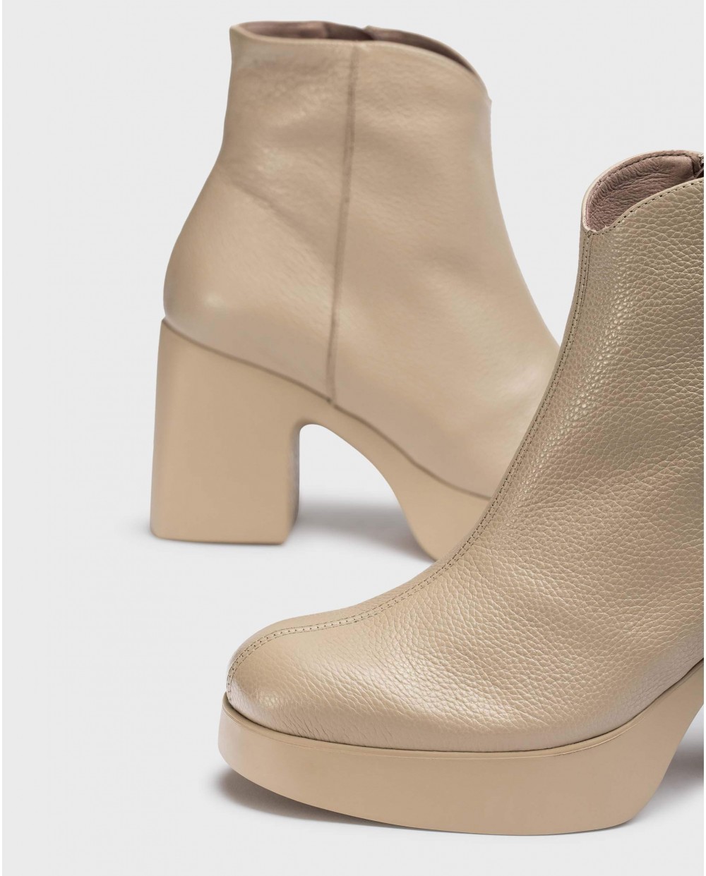 Wonders-Ankle Boots-Brown PAROS ankle boot