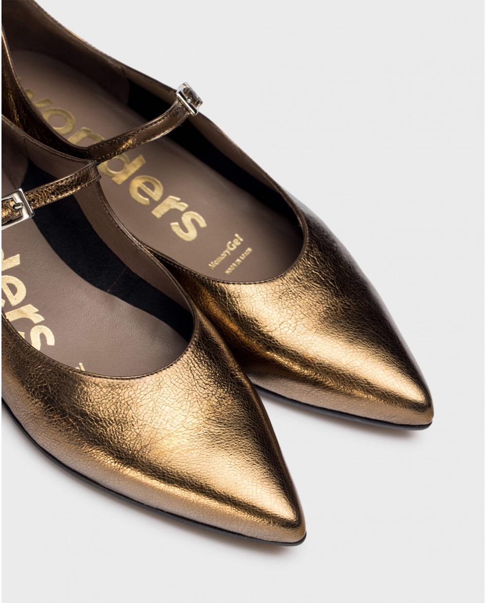 Gold SEUL Ballet flat