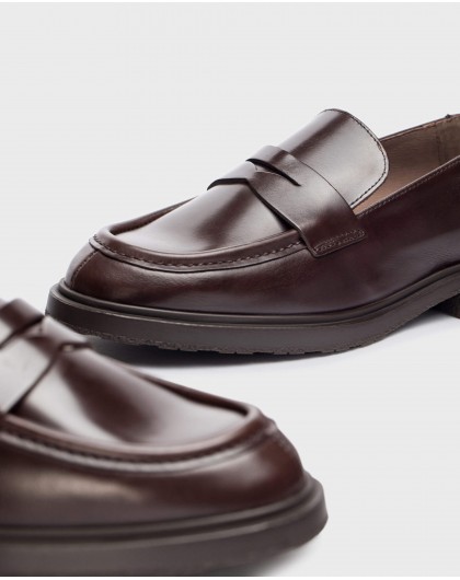 Wonders-Loafers-Brown NED Loafers